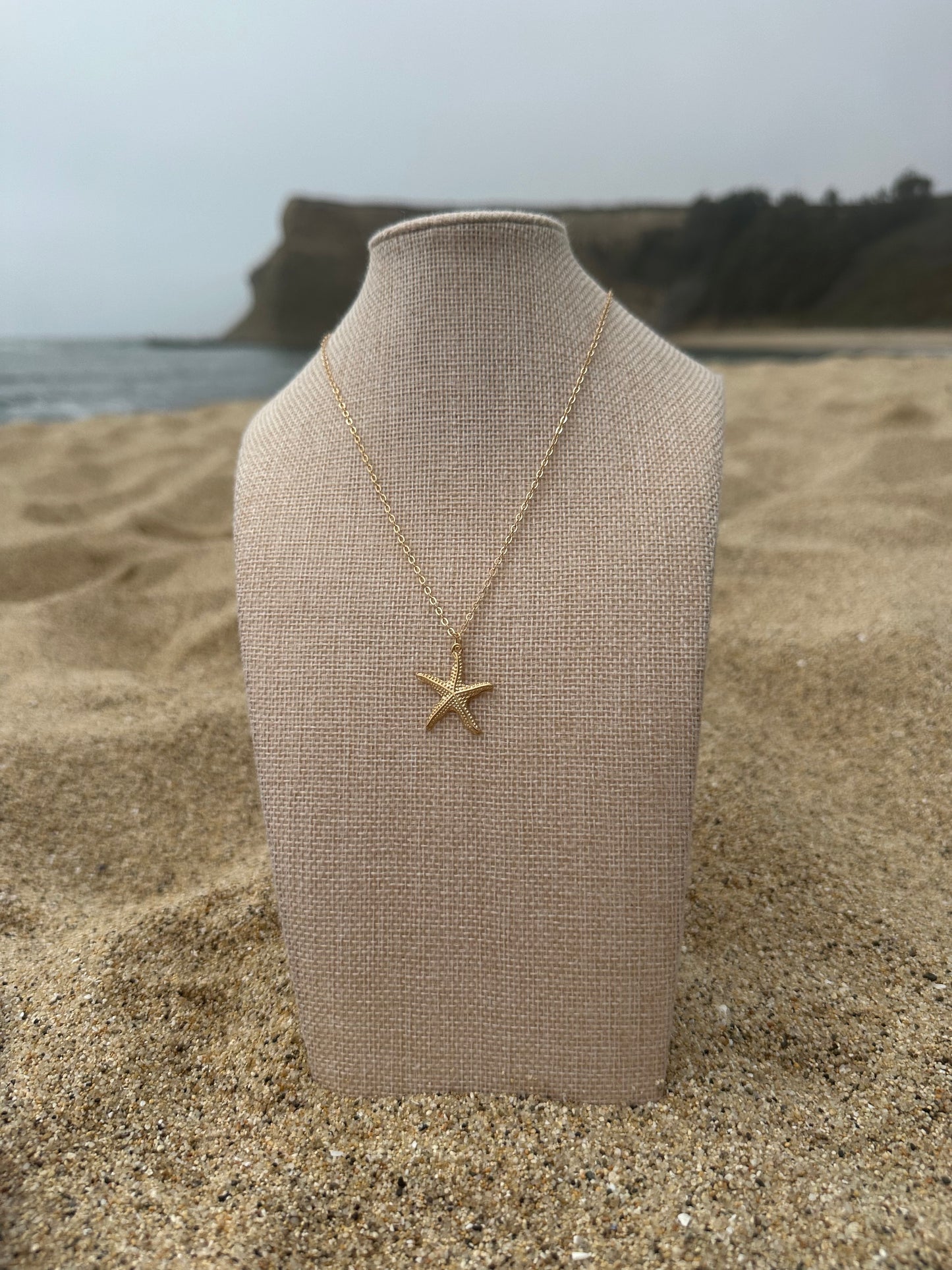 Aubrie Starfish Necklace