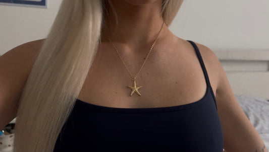 Aubrie Starfish Necklace