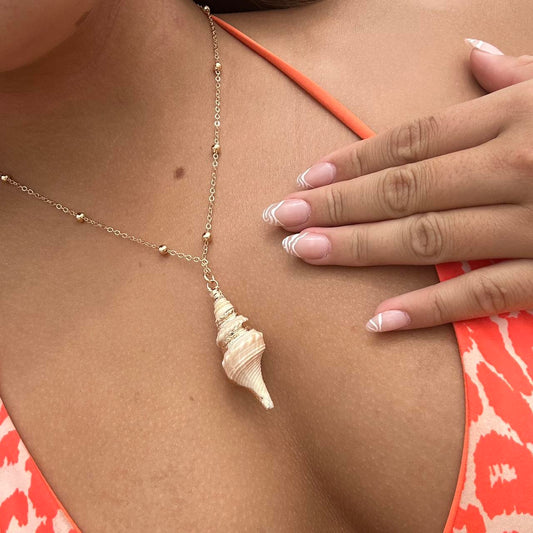 Spiral Shell Necklace