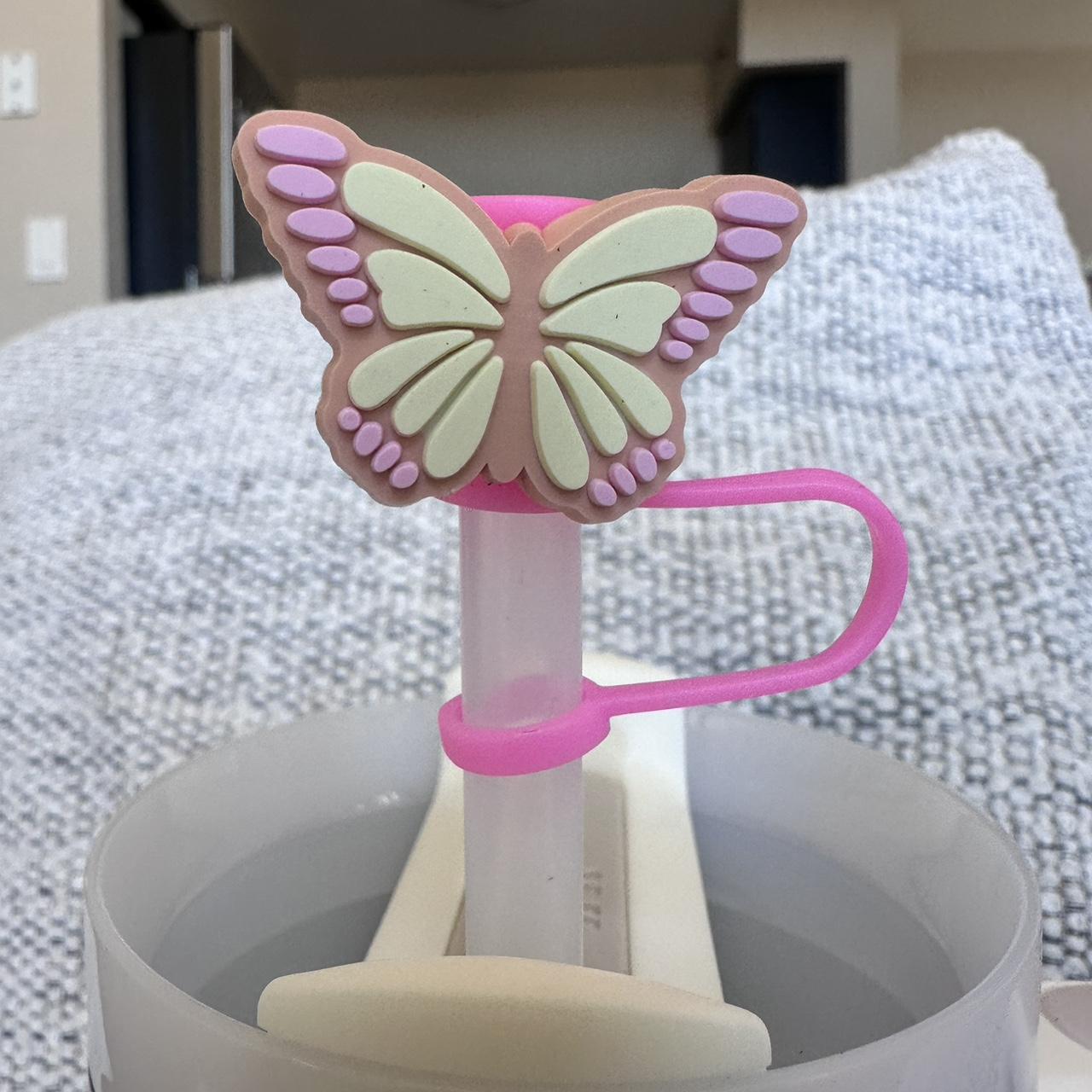 Butterfly Straw Cover