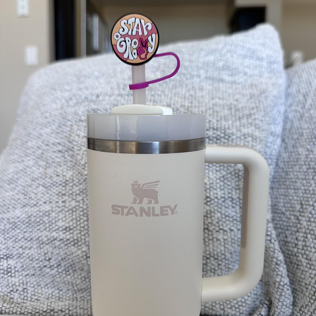 Stay Groovy Straw Cover