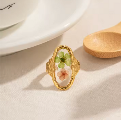 Dried Floral Ring