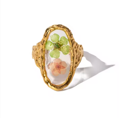 Dried Floral Ring