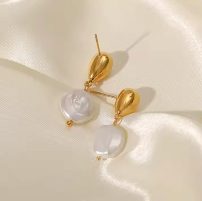 Pearl Drop Earrings