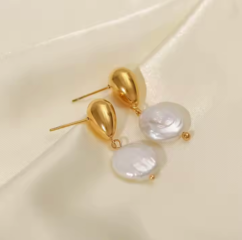 Pearl Drop Earrings